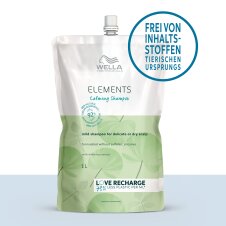 Wella Professionals Elements Calming Shampoo 1000ml - Nachfüllpack