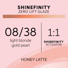 Wella Professionals Shinefinity 08/38 Honey Latte 60ml