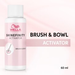 Wella Professionals Shinefinity Activator Brush & Bowl 2% 60ml