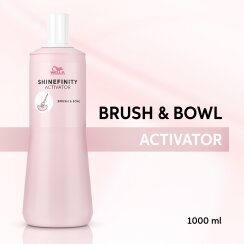 Wella Professionals Shinefinity Activator Brush Bowl 2% 1000ml