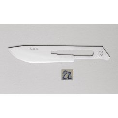 XanitaliaPro Sterilisierbare Skalpellklingen Klinge Nr. 2 Pack 100 Stück