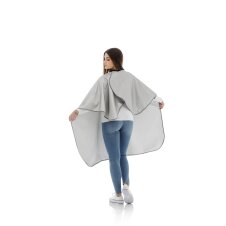 XanitaliaPro Master Styling Cape für Schnitt und Farbe Silver