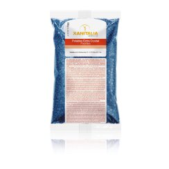 XanitaliaPro Film Wax Pelables Extra Crystal Brasilian System Beutel 800g 930.649 Ocean Blue mit Mineralsalzen