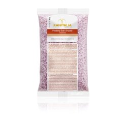 XanitaliaPro Film Wax Pelables Extra Crystal Brasilian System Beutel 800g Mauve Jasmine