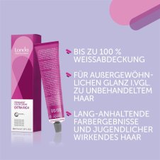 Londa Professional Extra Rich Crème Permanente Cremehaarfarbe 0/11 Mixton asch-intensiv 60ml