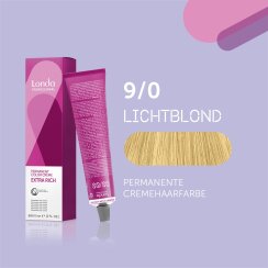 Londa Professional Extra Rich Crème Permanente Cremehaarfarbe 9/0 Lichtblond 60ml