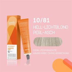 Londa Professional Demi-permanente Intensivtönung ohne Ammoniak 10/81 Hell-Lichtblond perl-asch 60ml