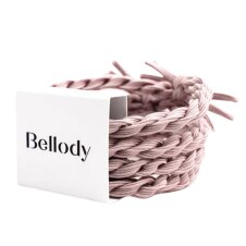 Bellody Original Haargummis (4 Stück - Mellow Rose)