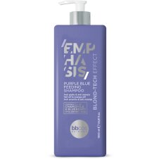 BBcos Emphasis Blond-Tech Purple Blue Feeding Shampoo 1000ml