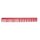 JRL Professional Long Round Tooth Schneidekamm 9" J306 (Rot)