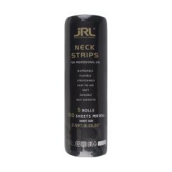 JRL Professional Halskrause 5 Rollen je 100 Streifen (Schwarz)