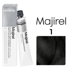 LOréal Professionnel Majirel Haarfarbe 1 Schwarz 50ml