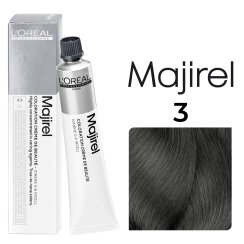 LOréal Professionnel Majirel Haarfarbe 3 Dunkelbraun 50ml