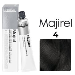 LOréal Professionnel Majirel Haarfarbe 4 Mittelbraun 50ml