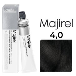 LOréal Professionnel Majirel Haarfarbe 4,0 Mittelbraun Intensiv 50ml