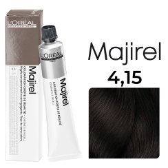 LOréal Professionnel Majirel Haarfarbe 4,15 Mittelbraun Asch Mahagoni 50ml