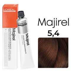 LOréal Professionnel Majirel Haarfarbe 5,4 Hellbraun Kupfer 50ml