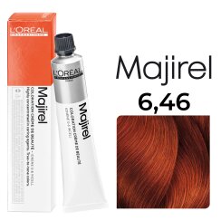 LOréal Professionnel Majirel Haarfarbe 6,46 Dunkelblond Kupfer Rot 50ml